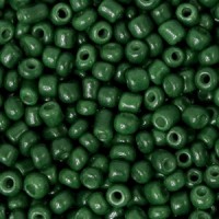 Glasperlen rocailles 8/0 (3mm) Fir green